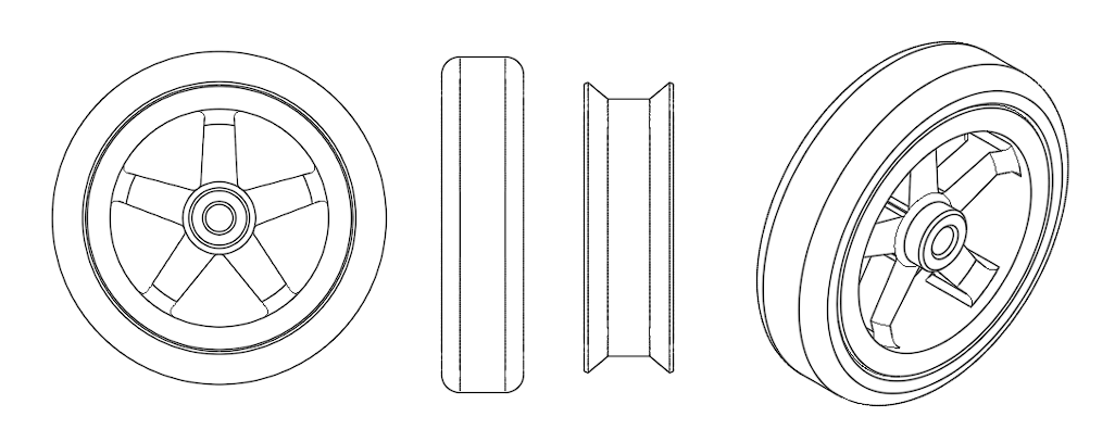 Main wheels - NEW DESIGN!
